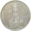5 Reichsmark Garnisonskirche  Ankauf und Verkauf zu aktuellen Tagespreisen.