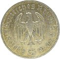 Mchten Sie 5 Reichsmark Hindenburg Silbermnzen verkaufen? Ankauf zum aktuellen Goldpreis.