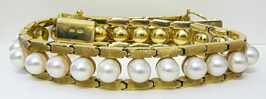 Perlenarmband - Ankauf von Perlenschmuck, Perlenketten, Akoya, Sdseeperlen