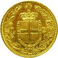 Möchten Sie 20 Lire Anlagemünzen verkaufen? Ankauf zum aktuellen Goldpreis.
